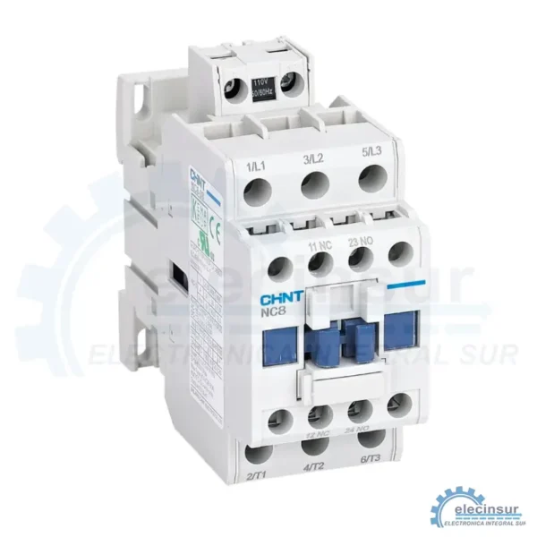 CONTACTOR 18A MULTI RANGO 100-250VAC CHINT - Elecinsur