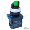 SELECTOR LUMINOSO LED MANETA CORTA 2 POSICIONES PVC VERDE NP8-10XD/21 CONTACTO NA 110 220VAC 22mm 667200 CHINT