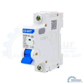 INTERRUPTOR TERMOMAGNETICO NXB-63 1X4A 6KA CURVA C 814011 CHINT